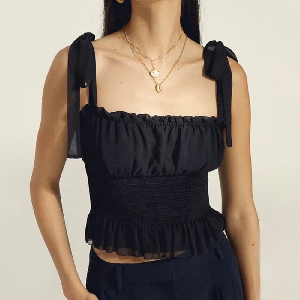 Aritzia Wilfred Ballad Camisole Size S Black